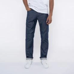1083 JEANS DROIT 101 Coton Bio Denimoriginal Bleu Homme