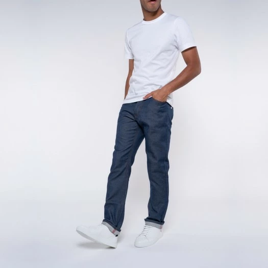 1083 JEANS DROIT 101 Coton Bio Denimoriginal Bleu Homme 4 1083 JEANS DROIT 101 Coton Bio Denimoriginal Bleu Homme – Image 2