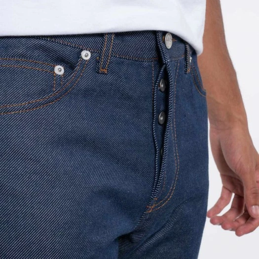 1083 JEANS DROIT 101 Coton Bio Denimoriginal Bleu Homme 6 1083 JEANS DROIT 101 Coton Bio Denimoriginal Bleu Homme – Image 4