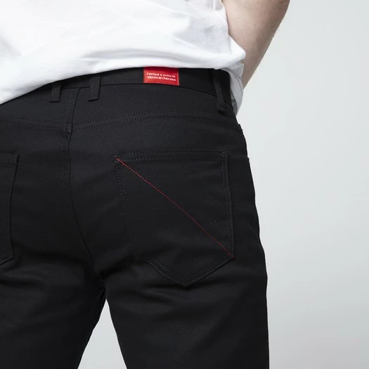 1083 JEANS AJUSTE 103 Coton Bio Filidenim Flex Uni Noir Homme 6 1083 JEANS AJUSTE 103 Coton Bio Filidenim Flex Uni Noir Homme - Image 4