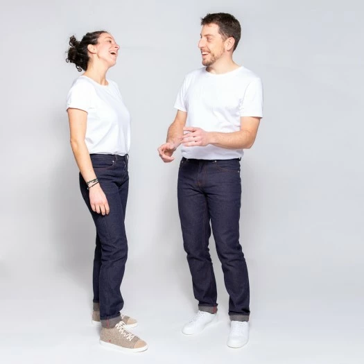 1083 JEANS AJUSTE 103 Laine Superdenim Indigo Brut Homme 8 1083 JEANS AJUSTE 103 Laine Superdenim Indigo Brut Homme - Image 6