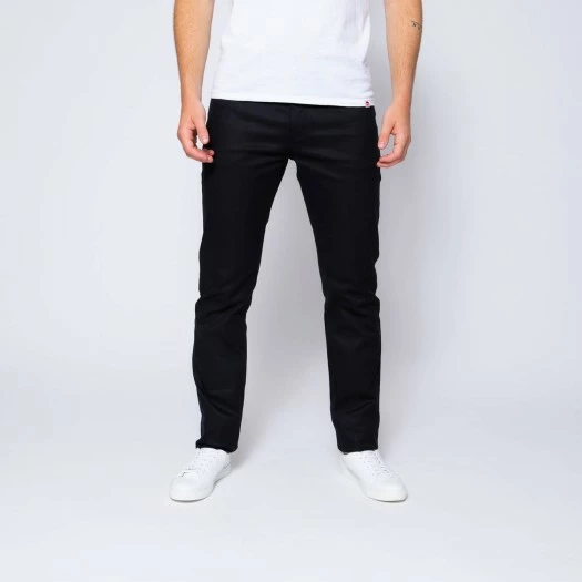 1083 JEANS AJUSTE 103 LA GENTLE FACTORY Coton Bio Filidenim Flex Uni Noir 1 1083 JEANS AJUSTE 103 LA GENTLE FACTORY Coton Bio Filidenim Flex Uni Noir