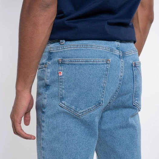 1083 JEANS AJUSTE 103 DELAVE Coton Bio Superdenim Flex Clair Homme 7 1083 JEANS AJUSTE 103 DELAVE Coton Bio Superdenim Flex Clair Homme - Image 5