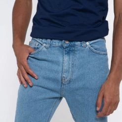 1083 JEANS AJUSTE 103 DELAVE Coton Bio Superdenim Flex Clair Homme 13 1083 JEANS AJUSTE 103 DELAVE Coton Bio Superdenim Flex Clair Homme -1083 boutique 103 suf clair 5