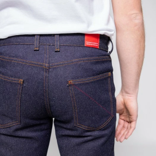 1083 JEANS AJUSTE 103 Laine Superdenim Indigo Brut Homme 7 1083 JEANS AJUSTE 103 Laine Superdenim Indigo Brut Homme - Image 5