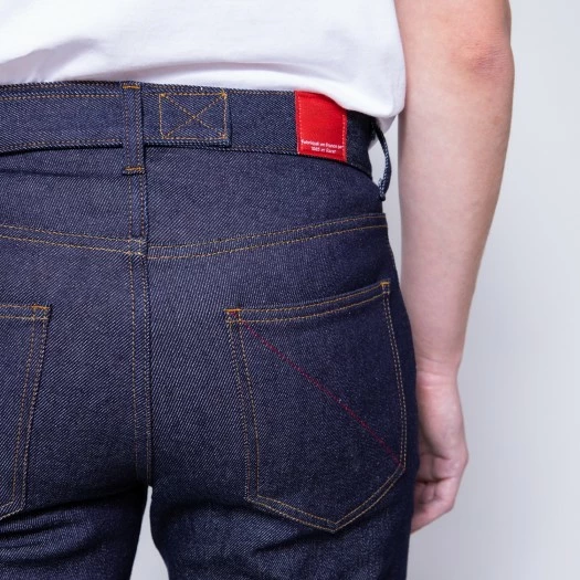 1083 JEANS VELOTAF AJUSTE 103 RACER Coton Bio Superdenim Flex Indigo Brut 5 1083 JEANS VELOTAF AJUSTE 103 RACER Coton Bio Superdenim Flex Indigo Brut - Image 3