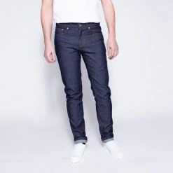 1083 JEANS VELOTAF AJUSTE 103 RACER Coton Bio Superdenim Flex Indigo Brut