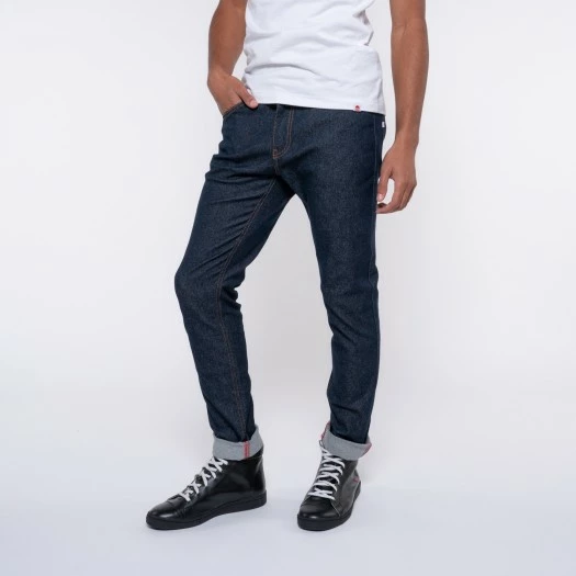 1083 JEANS SLIM 104 FUSELE Coton Bio Filidenim Flex Bleu Homme 3 1083 JEANS SLIM 104 FUSELE Coton Bio Filidenim Flex Bleu Homme