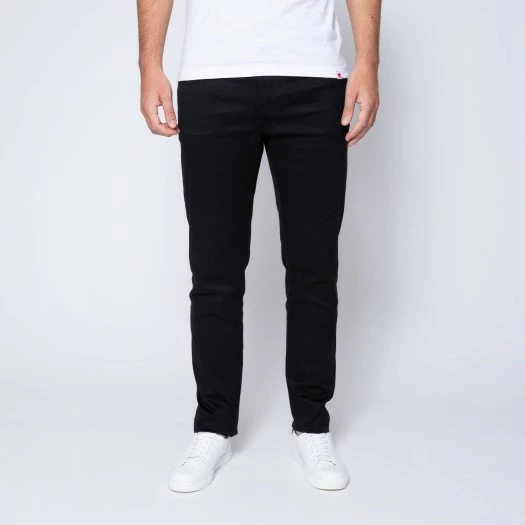 1083 JEANS SLIM 104 FUSELÉ Coton Bio Microdenim Doubleflex Uni Noir 3 1083 JEANS SLIM 104 FUSELÉ Coton Bio Microdenim Doubleflex Uni Noir