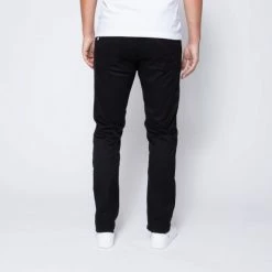 1083 JEANS SLIM 104 FUSELÉ Coton Bio Microdenim Doubleflex Uni Noir 11 1083 JEANS SLIM 104 FUSELÉ Coton Bio Microdenim Doubleflex Uni Noir -1083 boutique 104 mddf 2