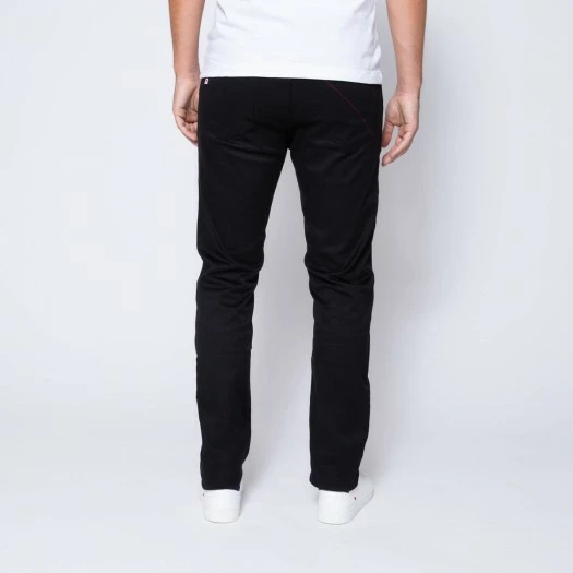 1083 JEANS SLIM 104 FUSELÉ Coton Bio Microdenim Doubleflex Uni Noir 5 1083 JEANS SLIM 104 FUSELÉ Coton Bio Microdenim Doubleflex Uni Noir - Image 3