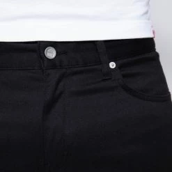 1083 JEANS SLIM 104 FUSELÉ Coton Bio Microdenim Doubleflex Uni Noir 12 1083 JEANS SLIM 104 FUSELÉ Coton Bio Microdenim Doubleflex Uni Noir -1083 boutique 104 mddf 6