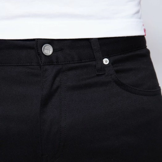 1083 JEANS SLIM 104 FUSELÉ Coton Bio Microdenim Doubleflex Uni Noir 6 1083 JEANS SLIM 104 FUSELÉ Coton Bio Microdenim Doubleflex Uni Noir - Image 4