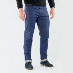 1083 JEANS ATHLETIQUE AJUSTE 105 Coton Bio Superdenim Flex Bleu Homme