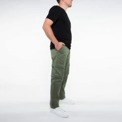1083 CARGO DROIT 111 Coton Bio Denimoriginal Uni Kaki Homme 11 1083 CARGO DROIT 111 Coton Bio Denimoriginal Uni Kaki Homme -1083 boutique 111 do kaki 4