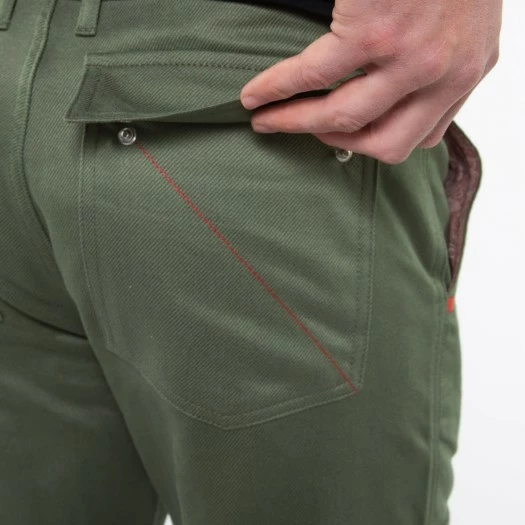 1083 CARGO DROIT 111 Coton Bio Denimoriginal Uni Kaki Homme 8 1083 CARGO DROIT 111 Coton Bio Denimoriginal Uni Kaki Homme - Image 6