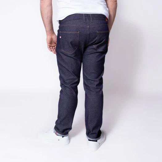 1083 JEANS AJUSTE 143 O' Coton Bio Superdenim Flex Indigo Brut Homme 8 1083 JEANS AJUSTE 143 O' Coton Bio Superdenim Flex Indigo Brut Homme - Image 6