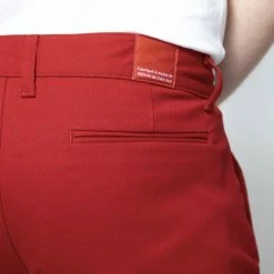 1083 CHINO AJUSTE 163 Coton Bio Filidenim Flex Uni Carmin Homme -1083 boutique 163 carmin 8 1