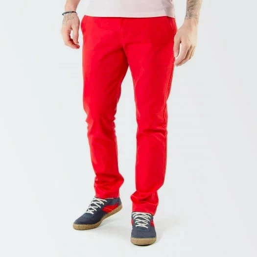 1083 CHINO AJUSTE 163 Coton Bio Filidenim Flex Uni Rouge Homme 3 1083 CHINO AJUSTE 163 Coton Bio Filidenim Flex Uni Rouge Homme