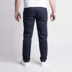 1083 CHINO AJUSTE 163 Coton Bio Filidenim Flex Uni Bleu Marine Homme 12 1083 CHINO AJUSTE 163 Coton Bio Filidenim Flex Uni Bleu Marine Homme -1083 boutique 163 marine 0000 dos