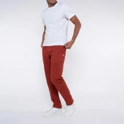 1083 CHINO AJUSTE 163 Coton Bio Filidenim Flex Uni Terracotta Homme -1083 boutique 163 terracotta 2