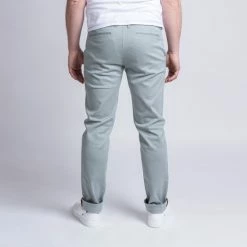 1083 CHINO AJUSTE 163 Coton Bio Filidenim Flex Uni Vert De Gris Homme 10 1083 CHINO AJUSTE 163 Coton Bio Filidenim Flex Uni Vert De Gris Homme -1083 boutique 163 vertdegris 0003 dos
