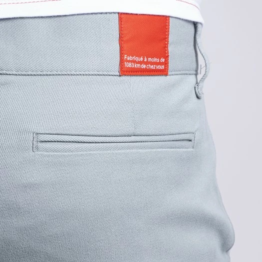 1083 CHINO AJUSTE 163 Coton Bio Filidenim Flex Uni Vert De Gris Homme 6 1083 CHINO AJUSTE 163 Coton Bio Filidenim Flex Uni Vert De Gris Homme - Image 4