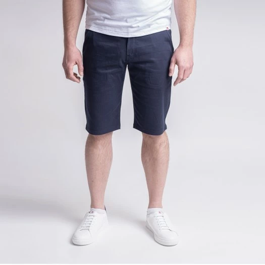 1083 BERMUDA CHINO AJUSTE 169 Coton Bio Filidenim Flex Uni Bleu Marine 3 1083 BERMUDA CHINO AJUSTE 169 Coton Bio Filidenim Flex Uni Bleu Marine
