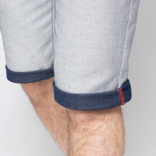 1083 BERMUDA DROIT 171 Coton Bio Denimoriginal Bleu Inverse Homme 7 1083 BERMUDA DROIT 171 Coton Bio Denimoriginal Bleu Inverse Homme - Image 5