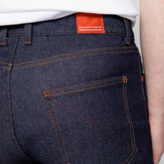 1083 BERMUDA AJUSTE 173 Coton Bio Superdenim Flex Indigo Brut Homme 10 1083 BERMUDA AJUSTE 173 Coton Bio Superdenim Flex Indigo Brut Homme - Image 8