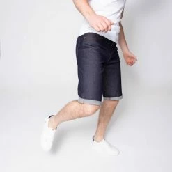 1083 BERMUDA AJUSTE 173 Coton Bio Superdenim Flex Indigo Brut Homme 14 1083 BERMUDA AJUSTE 173 Coton Bio Superdenim Flex Indigo Brut Homme -1083 boutique 173 suf indigo brut 9