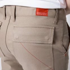 1083 BERMUDA CARGO DROIT 179 Coton Bio Denimoriginal Uni Beige Homme 16 1083 BERMUDA CARGO DROIT 179 Coton Bio Denimoriginal Uni Beige Homme -1083 boutique 179 bermuda cargo beige 6