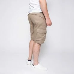 1083 BERMUDA CARGO DROIT 179 Coton Bio Denimoriginal Uni Beige Homme 13 1083 BERMUDA CARGO DROIT 179 Coton Bio Denimoriginal Uni Beige Homme -1083 boutique 179 bermuda cargo beige 9