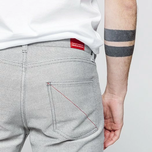 1083 JEANS DROIT 101 Coton Bio Denimoriginal Bleu Inverse Homme 5 1083 JEANS DROIT 101 Coton Bio Denimoriginal Bleu Inverse Homme - Image 4