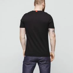 1083 T-SHIRT COL V 301 UNI Coton Bio Noir Homme 9 1083 T-SHIRT COL V 301 UNI Coton Bio Noir Homme -1083 boutique 301 noir 1235