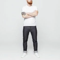 1083 T-SHIRT COL V 301 UNI Coton Bio Blanc Homme 10 1083 T-SHIRT COL V 301 UNI Coton Bio Blanc Homme -1083 boutique 301 ts 1032