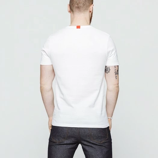 1083 T-SHIRT COL V 301 UNI Coton Bio Blanc Homme 5 1083 T-SHIRT COL V 301 UNI Coton Bio Blanc Homme - Image 3