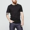 1083 T-SHIRT COL ROND 302 UNI Coton Bio Noir Homme 2 1083 T-SHIRT COL ROND 302 UNI Coton Bio Noir Homme -1083 boutique 302 noir 1156