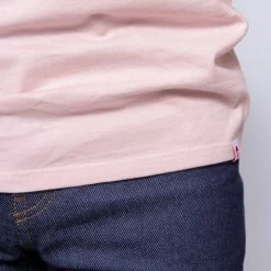 1083 T-SHIRT COL ROND 302 UNI Coton Bio Vieux Rose Homme 9 1083 T-SHIRT COL ROND 302 UNI Coton Bio Vieux Rose Homme -1083 boutique 302 vieux rose