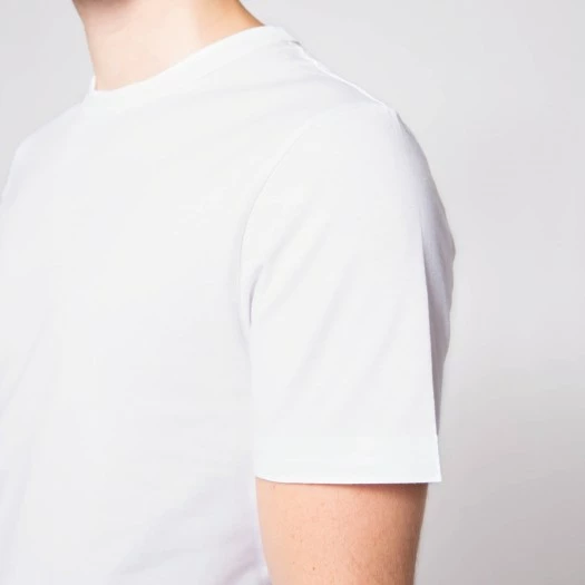 1083 T-SHIRT DROIT 304 UNI Coton Bio Blanc Homme 6 1083 T-SHIRT DROIT 304 UNI Coton Bio Blanc Homme - Image 4