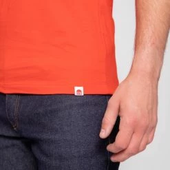 1083 T-SHIRT DROIT 304 UNI Coton Bio Vermillon Homme 11 1083 T-SHIRT DROIT 304 UNI Coton Bio Vermillon Homme -1083 boutique 304 tshirt vermillon 3 1