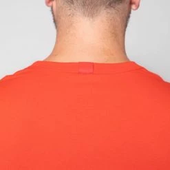 1083 T-SHIRT DROIT 304 UNI Coton Bio Vermillon Homme 12 1083 T-SHIRT DROIT 304 UNI Coton Bio Vermillon Homme -1083 boutique 304 tshirt vermillon 4 1