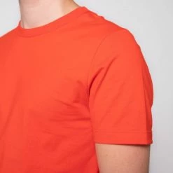 1083 T-SHIRT DROIT 304 UNI Coton Bio Vermillon Homme 10 1083 T-SHIRT DROIT 304 UNI Coton Bio Vermillon Homme -1083 boutique 304 tshirt vermillon 5 1