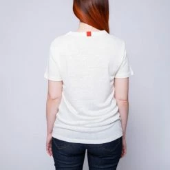 1083 T-SHIRT DROIT 306 SPLICE Lin Ecru Mixte 11 1083 T-SHIRT DROIT 306 SPLICE Lin Ecru Mixte -1083 boutique 304 tshirt mixte splice 4