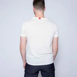 1083 T-SHIRT DROIT 306 SPLICE Lin Ecru Mixte 12 1083 T-SHIRT DROIT 306 SPLICE Lin Ecru Mixte -1083 boutique 304 tshirt mixte splice 7