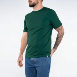 1083 T-SHIRT DROIT 304 UNI Coton Bio Vert Emeraude Homme 8 1083 T-SHIRT DROIT 304 UNI Coton Bio Vert Emeraude Homme -1083 boutique 304 vert 3