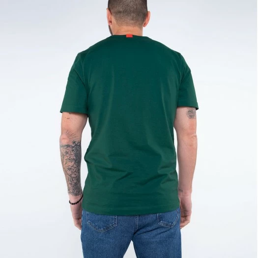 1083 T-SHIRT DROIT 304 UNI Coton Bio Vert Emeraude Homme 5 1083 T-SHIRT DROIT 304 UNI Coton Bio Vert Emeraude Homme - Image 4