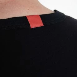 1083 T-SHIRT MANCHES LONGUES DROIT 305 UNI Coton Bio Noir Homme 9 1083 T-SHIRT MANCHES LONGUES DROIT 305 UNI Coton Bio Noir Homme -1083 boutique 305 noir 4