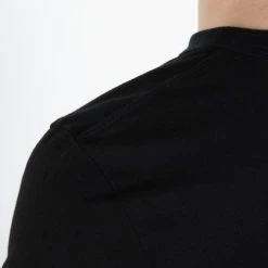 1083 T-SHIRT MANCHES LONGUES DROIT 305 UNI Coton Bio Noir Homme 10 1083 T-SHIRT MANCHES LONGUES DROIT 305 UNI Coton Bio Noir Homme -1083 boutique 305 noir 5