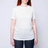 1083 T-SHIRT DROIT 306 SPLICE Lin Ecru Mixte -1083 boutique 306 tshirt mixte splice 1bis